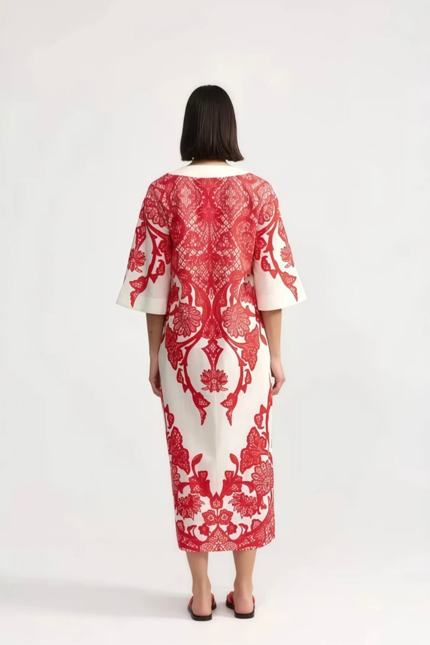 Robe Capri Rouge